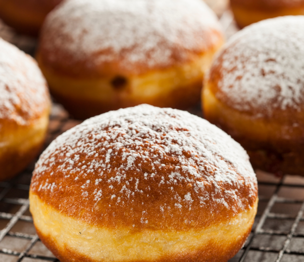 Paczki (Poolse donuts)